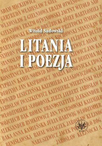 Litania i poezja Witold Sadowski - okladka książki