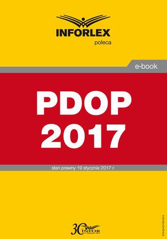 PDOP 2017 Infor Pl - okladka książki