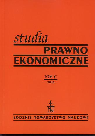 Studia Prawno-Ekonomiczne t. 100 Praca zbiorowa - okladka książki