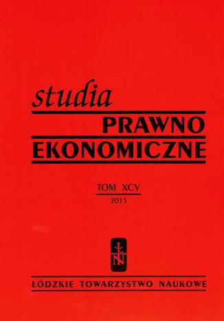 Studia Prawno-Ekonomiczne t. 96 Praca zbiorowa - okladka książki
