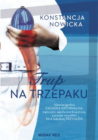 Trup na trzepaku Konstancja Nowicka - okladka książki