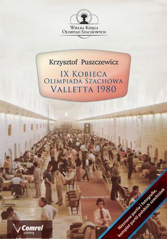 IX Kobieca Olimpiada Szachowa - Valletta 1980 Krzysztof Puszczewicz - okladka książki