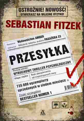 Przesyłka Sebastian Fitzek - okladka książki