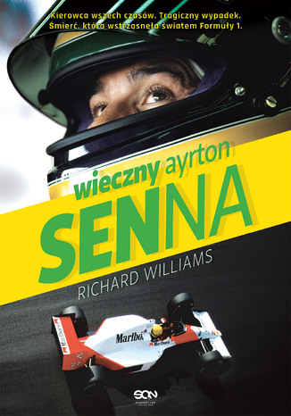 Wieczny Ayrton Senna Richard Williams - okladka książki