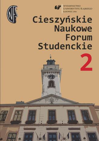 Cieszyńskie Naukowe Forum Studenckie. T. 2: Wielokulturowość - doświadczanie Innego red. Aleksandra Gancarz - okladka książki