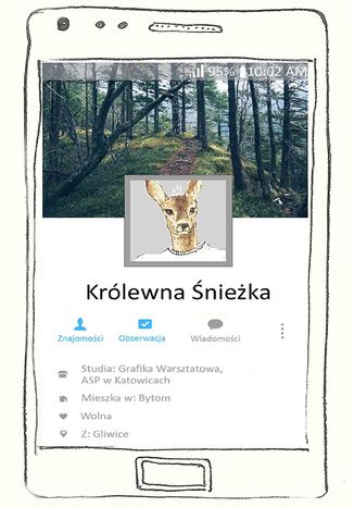 Królewna Śnieżka Magdalena Śliwińska - okladka książki