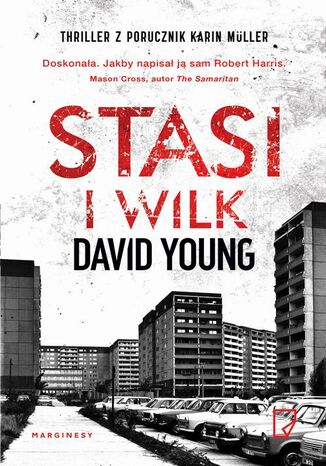 Stasi i wilk David Young - okladka książki