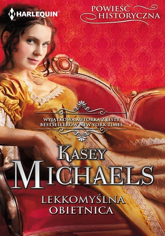 Lekkomyślna obietnica Kasey Michaels - okladka książki