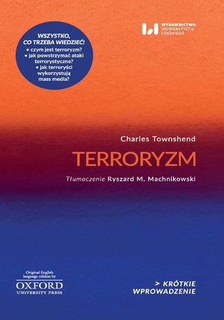 Terroryzm. Krótkie Wprowadzenie 5 Charles Townshend - okladka książki