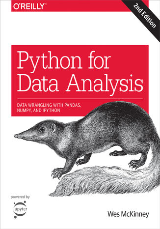 Python for Data Analysis. Data Wrangling with Pandas, NumPy, and IPython. 2nd Edition Wes McKinney - okladka książki