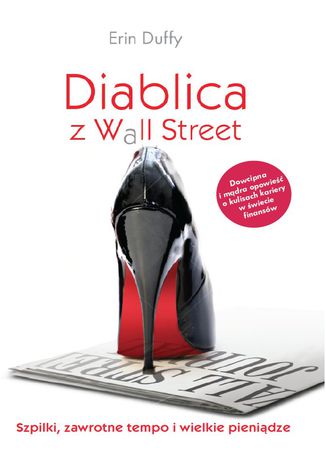 Diablica z Wall Street Erin Duffy - okladka książki