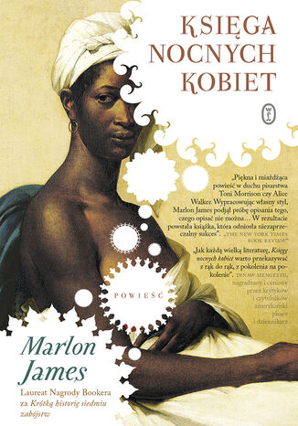 Księga nocnych kobiet Marlon James - okladka książki