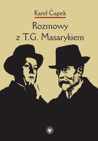 Rozmowy z T.G. Masarykiem Karel Čapek - okladka książki