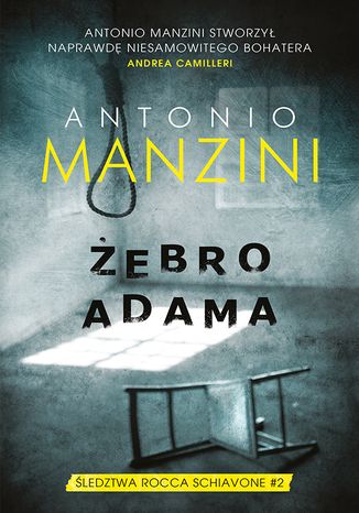 Żebro Adama Antonio Manzini - okladka książki