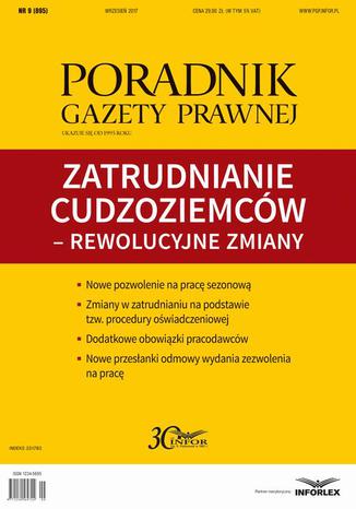 Zatrudnianie cudzoziemców w Polsce (PGP 9/2017) Infor Pl - okladka książki
