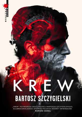 Krew Bartosz Szczygielski - okladka książki