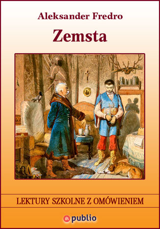 Zemsta Aleksander Fredro - okladka książki