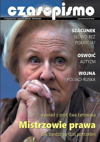 Czaso-pismo [10/2016] Praca zbiorowa - okladka książki