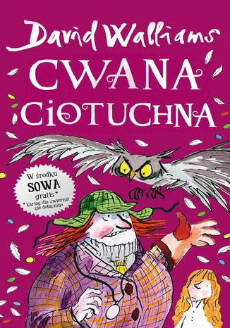 Cwana ciotuchna David Walliams - okladka książki