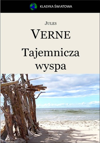 Tajemnicza wyspa Jules Verne - okladka książki