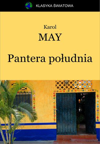 Pantera południa Karol May - okladka książki