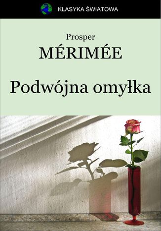 Podwójna omyłka Prosper Mérimée - okladka książki