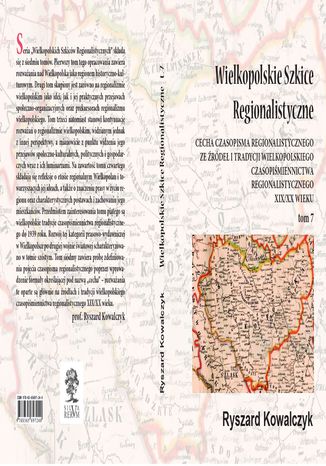 Wielkopolskie szkice regionalistyczne t. 7 Ryszard Kowalczyk - okladka książki