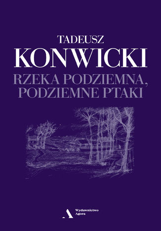 Rzeka podziemna, podziemne ptaki Tadeusz Konwicki - okladka książki