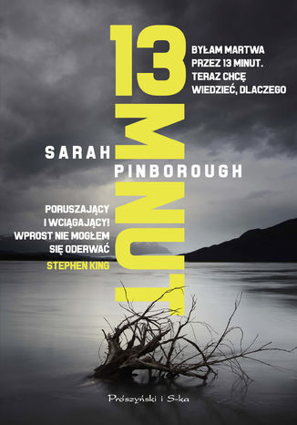 13 minut Sarah Pinborough - okladka książki