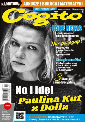 Cogito nr 2 (524) Luty 2018 Ola Siewko - okladka książki