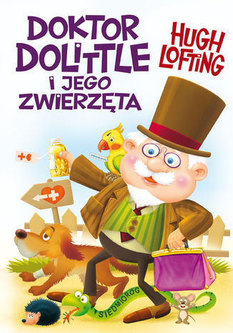 Doktor Dolittle i jego zwierzęta Hugh Lofting - okladka książki