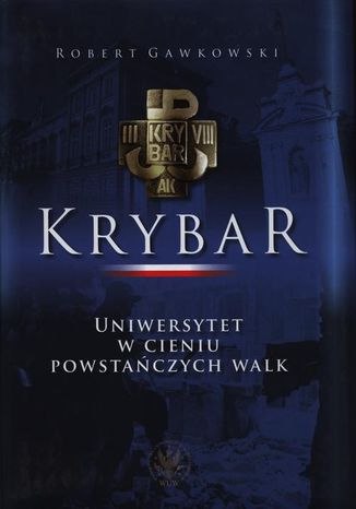 Krybar Robert Gawkowski - okladka książki