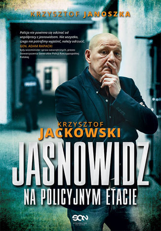 Jasnowidz na policyjnym etacie Krzysztof Janoszka, Krzysztof Jackowski - okladka książki