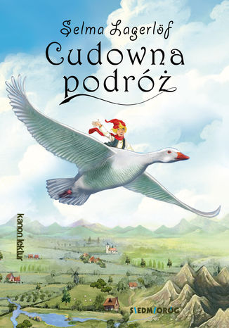 Cudowna podróż Selma Lagerlöf - okladka książki