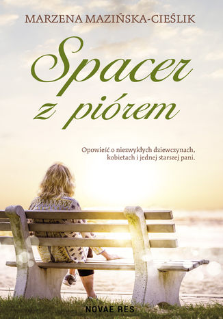Spacer z piórem Marzena Mazińska-Cieślik - okladka książki