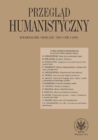 Przegląd Humanistyczny 2015/3 (450) Lech M. Nijakowski, Roman Chymkowski - okladka książki