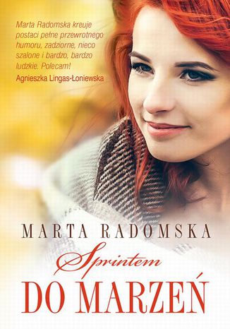 Sprintem do marzeń Marta Radomska - okladka książki