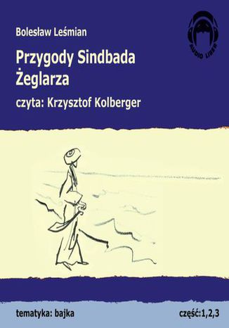 Przygody Sindbada Żeglarza Bolesław Leśmian - okladka książki