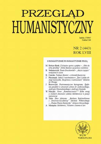 Przegląd Humanistyczny 2014/2 (443) Michał Kuziak - okladka książki