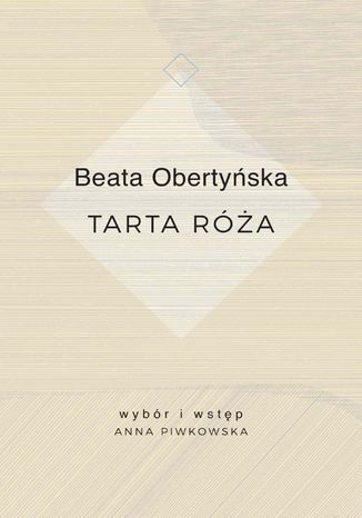 Tarta róża Beata Obertyńska - okladka książki
