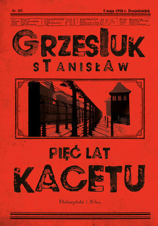 Pięć lat kacetu Stanisław Grzesiuk - okladka książki