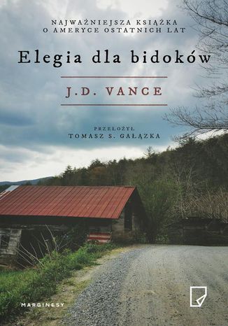 Elegia dla bidoków J.D. Vance - okladka książki
