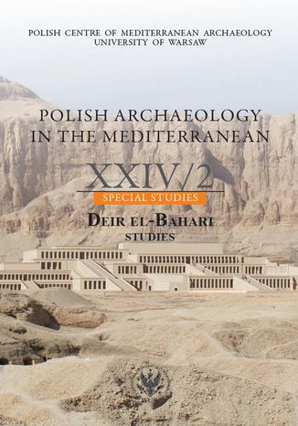 Polish Archaeology in the Mediterranean 24/2 Zbigniew E. Szafrański - okladka książki
