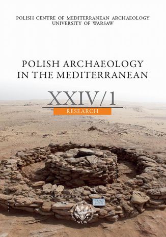 Polish Archaeology in the Mediterranean 24/1 Praca zbiorowa - okladka książki