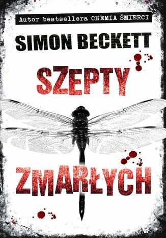 Szepty zmarłych Simon Beckett - okladka książki