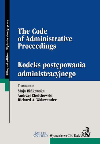 KPA / The Code of Administrative Procedure Opracowanie zbiorowe - okladka książki