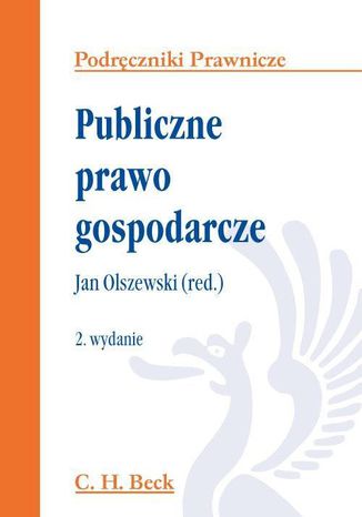 Publiczne prawo gospodarcze Jan Olszewski - okladka książki