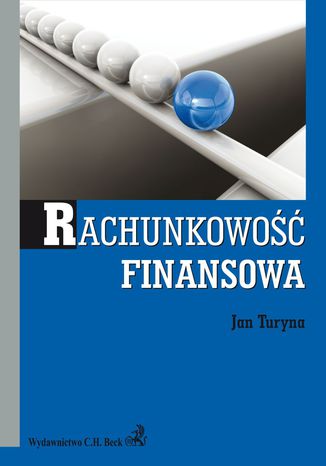 Rachunkowość finansowa Jan Turyna - okladka książki