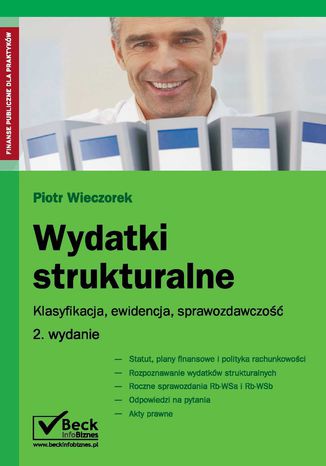 Wydatki strukturalne Piotr Wieczorek - okladka książki
