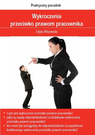 Wykroczenia przeciwko prawom pracownika Edyta Wiszowata - okladka książki